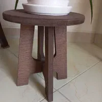 پایه  گل چوبی به اندازه ۲۸ سانت