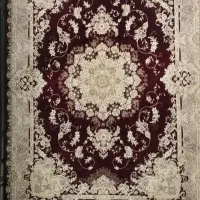فرش ۶متر ماشینی زمینه قرمزخاص