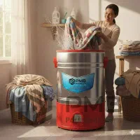 پتوشوی ولباسشویی گیربکسی خشک کن دار ۶۰کیلویی