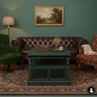 میز وسط انتیک امریکایی