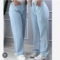 شلوار نیم بگ جین