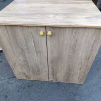 کانتر یا میز کار یا پیش خوان 2 در 2 طبقه تمام MDF