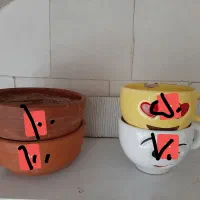 گلدان کار کرده