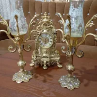 شمعدان و ساعت
