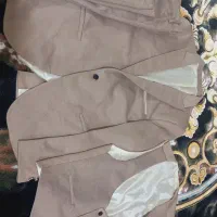 کت و شلوار  مشکی و کرمی