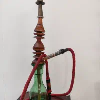 قلیون چوبی قدیمی