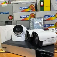 پک دوربین مدار بسته با دستگاه ۴kویک میکرفون هدیه