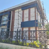 اجرای زیرسازی و نصب نمای کامپوزیت حرفه ایی