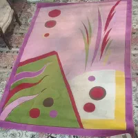 فرش ۶ متری۵۰۰ شانه صورتی سالم