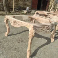 میز جلو مبلی و عسلی منبتی