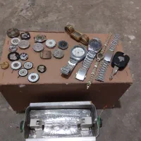 قطعات.هم موتور ساعت مچی.نور افکن..