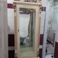 گنجه بوفه ویترین مخصوص ظرف و ظروف دکوری حمل رایگان