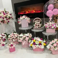 باکس گل مصنوعی/ سبد گل