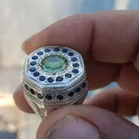 انگشترنقره موزانایت