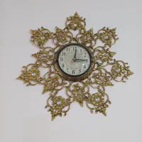 گلدان و ساعت برنز اصل