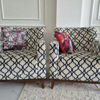 ۲ عدد مبل راحتی تک نفره شیک، کاملا نو