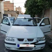 خودرو سمندLXسفیدرنگ مدل92.تکسوز.کم کار