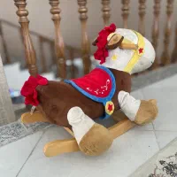 راکر پایه چوبی