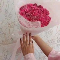 گل روبانی صورتی