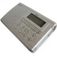 رادیو سیلور کرست اصلی آکبند نقره ای