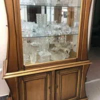 بوفه چوبی دو تکه سالم