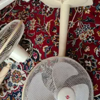 پنکه رومیزی ایستاده پایه بلند پایه کوتاه