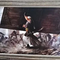 تابلو فرش خیبر حضرت علی