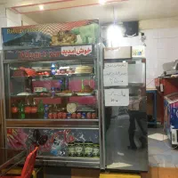 یخچال ساندویچی و فر مرغ بریان