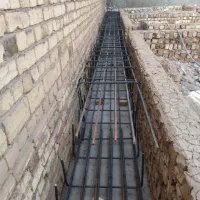 بنا شناژ بند و سفتکارو نمای سوله