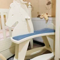 راکر و باکس چوبی کودک واکر برند توکا چوب TOOKA