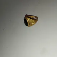 انگشتر با سنگ اونیکس