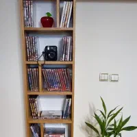 قفسه دکوری چوبی