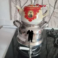 کتری وقوری واستکان ونعلبکی