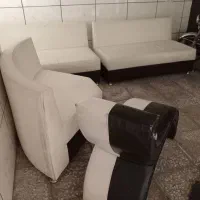 مبل ۷ نفره طرح چرم