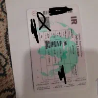کیف مدارک مشکی گمشده
