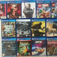 PS4 ps5 game(قیمت کف بازار )۷ دیسک ۱۴ت