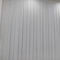 پرده حریر سفید ساده