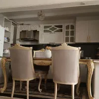 میز غذا خوری  ۶ نفره  با۴ صندلی