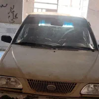پراید بدون رنگ دوگانه کارخانه مدل 87کپسول سی ان جی