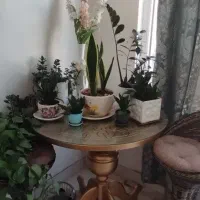 میز دونفره چوبی