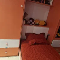تخت یک نفره تاشو و کم جا