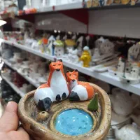 جاعودی سرامیکی روباه و مهربانو