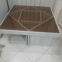 میز جلو مبلی چوبی