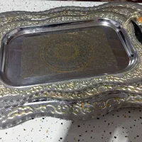 سینی استیل ۳تیکه صفی آباد