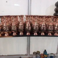 فروش عمده و تک گلدان الماس تراش به قیمت تولیدی