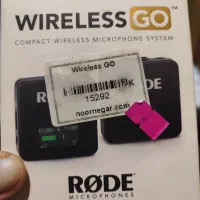 میکروفن وایرلس rode سری go اصل ( هلند) نو و آکبند