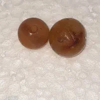 جفت مهره عقیق گبری کهنه