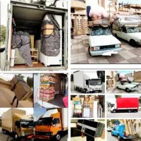 باربری و اسباب کیشی خانه همراه با کارگر و ماشین