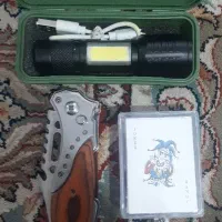 چاقو ، جاکلیدی پاسور ، چراغ قوه