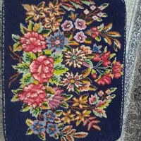پشتی دستباف کرمانی